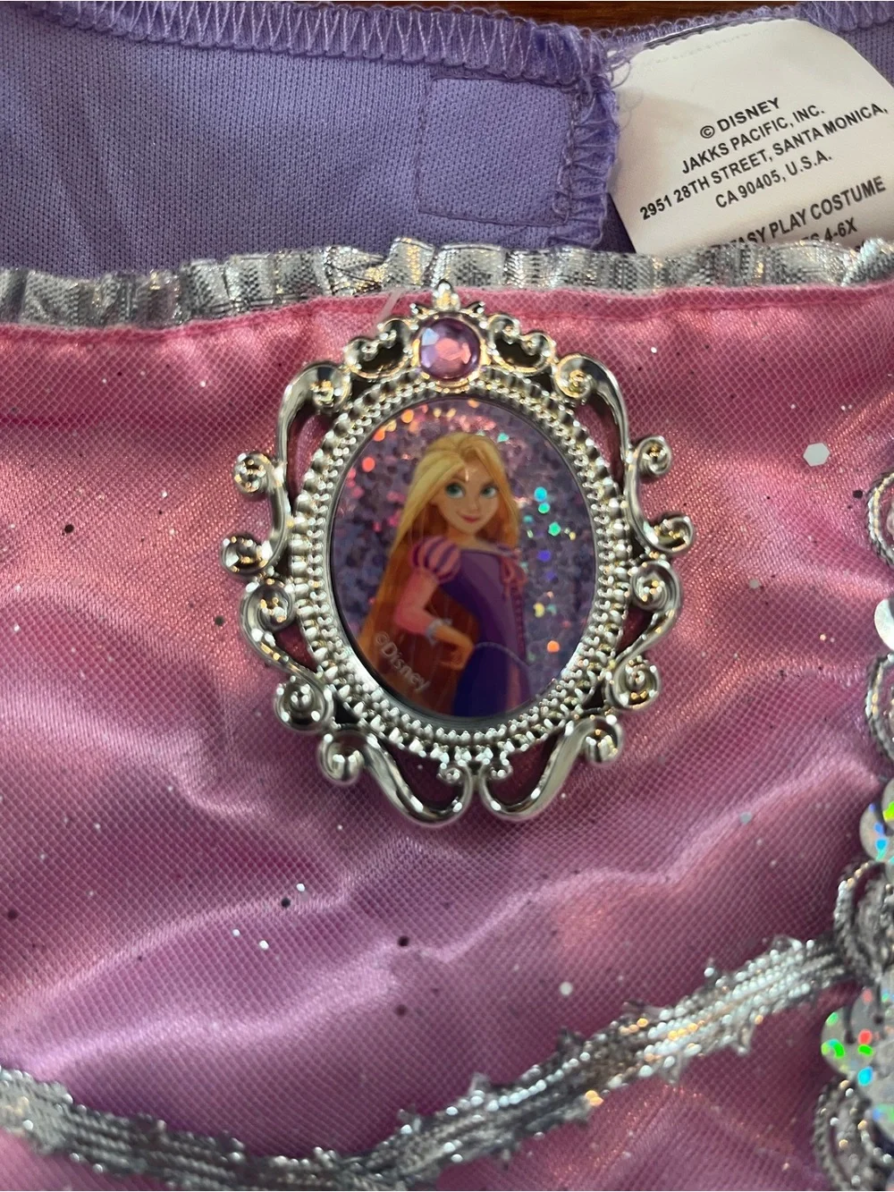Disney Rapunzel Princess Dress Costume with Matching Shoes